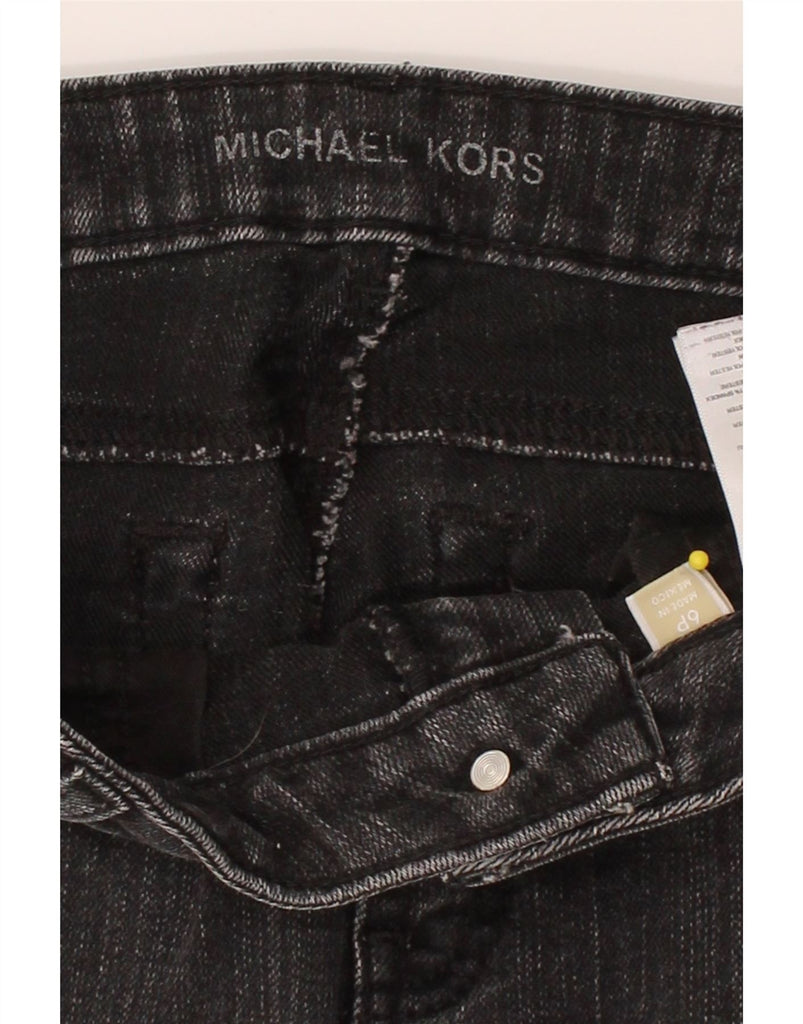 MICHAEL KORS Womens Skinny Jeans US 6 Medium W30 L28 Black Cotton Vintage Michael Kors and Second-Hand Michael Kors from Messina Hembry 