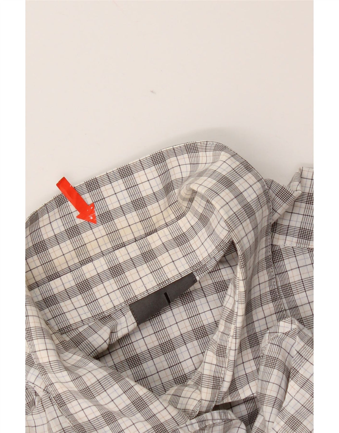 Calvin Klein Mens Slim Fit Shirt Large Grey Check