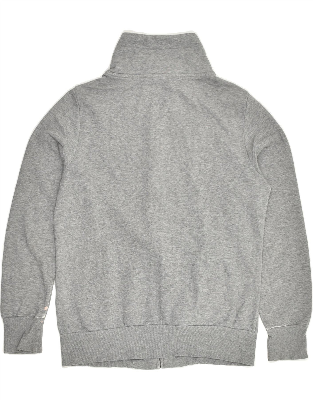 PUMA Womens Tracksuit Top Jacket UK 14 Large  Grey Cotton | Vintage Puma | Thrift | Second-Hand Puma | Used Clothing | Messina Hembry 