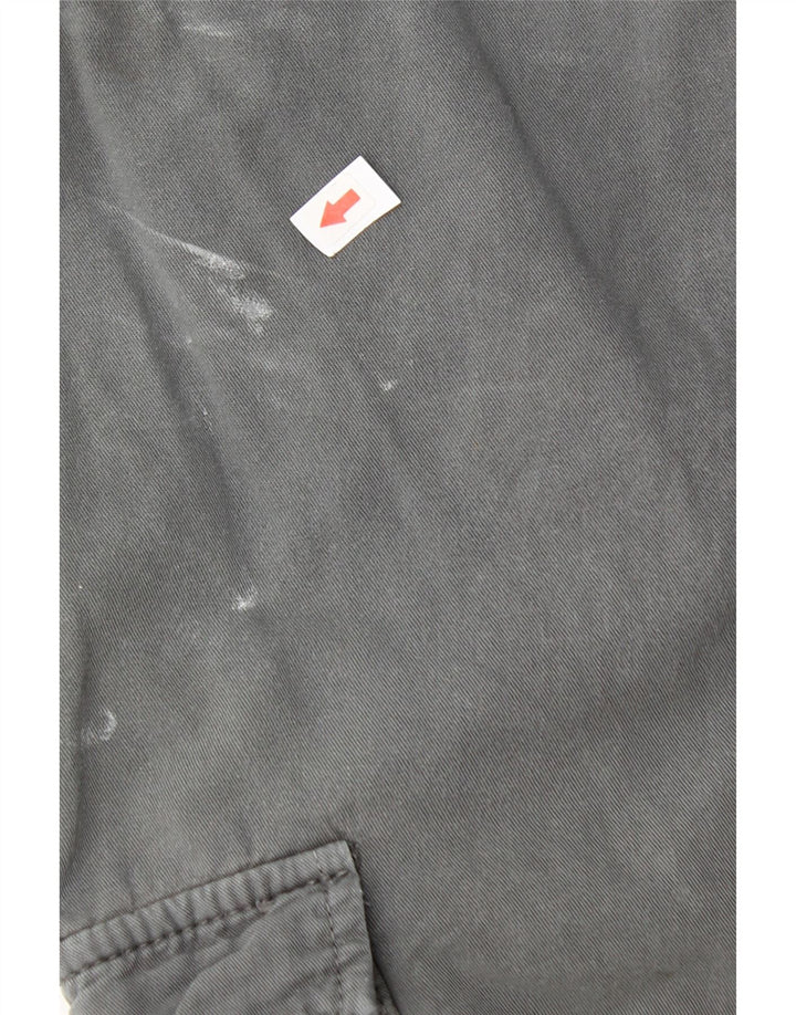 Carrera Mens 618 Cargo Shorts IT 52 XL W38 Grey Cotton