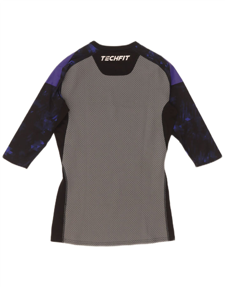 Adidas Mens Climacool Top 3/4 Sleeve Large Black Colourblock
