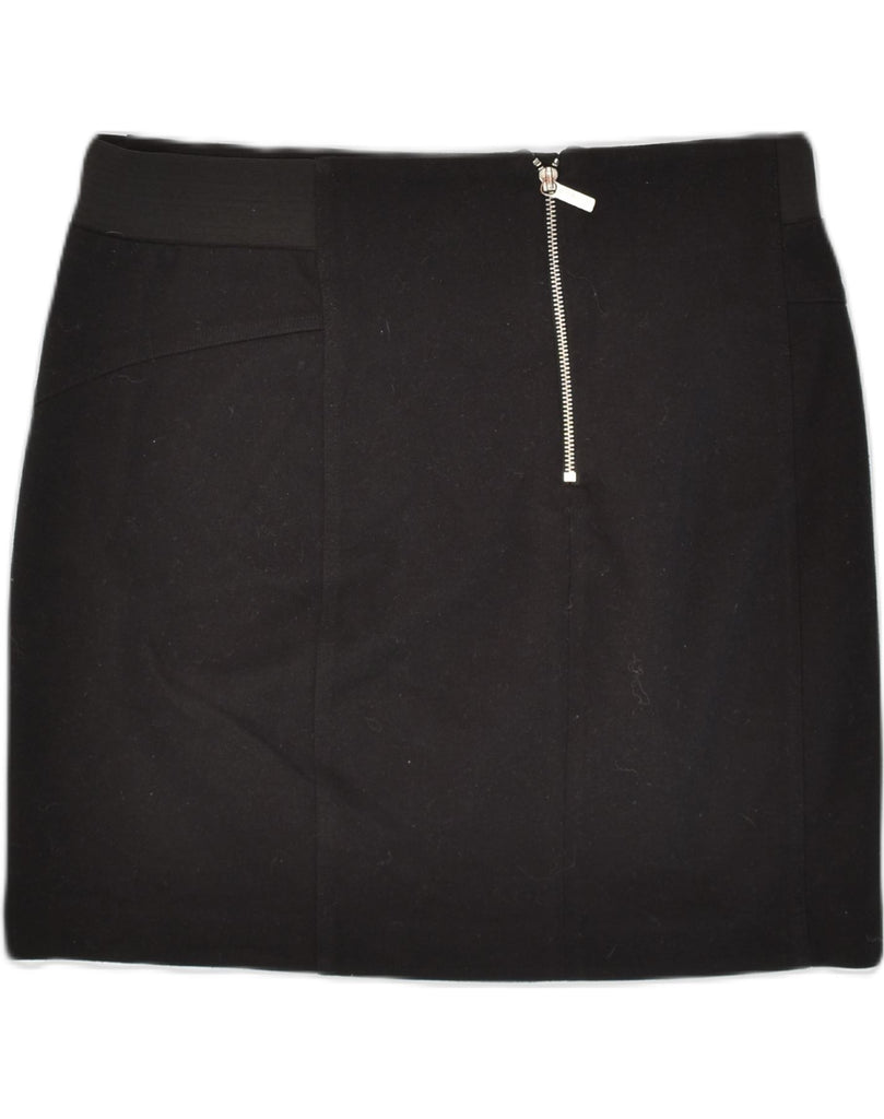 MICHAEL KORS Womens Straight Skirt US 12 Large W34  Black Polyester | Vintage Michael Kors | Thrift | Second-Hand Michael Kors | Used Clothing | Messina Hembry 