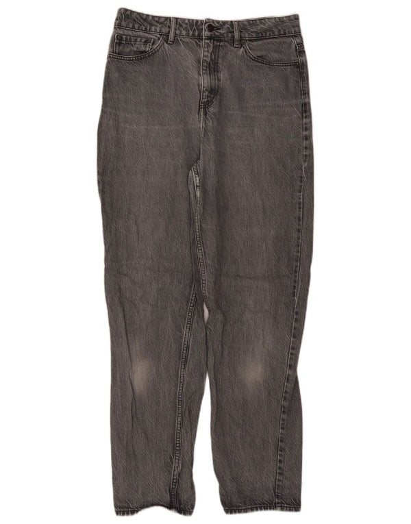 Fat Face Womens Mom Jean Slim Jeans UK 12 Medium W30 L29 Grey Cotton