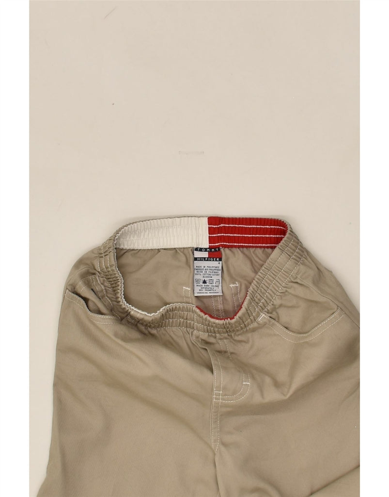 TOMMY HILFIGER Boys Straight Casual Trousers 3-4 Years W20 L15  Beige | Vintage Tommy Hilfiger | Thrift | Second-Hand Tommy Hilfiger | Used Clothing | Messina Hembry 
