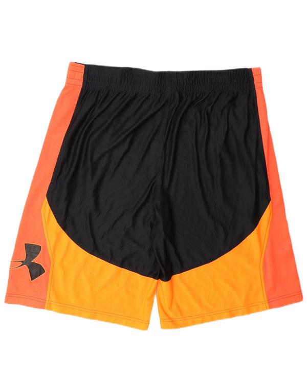 Under Armour Mens Graphic Sport Shorts XL Black Colourblock