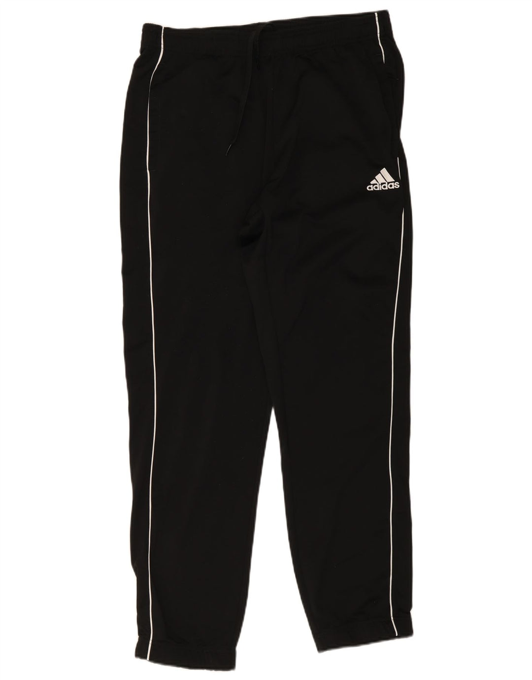 Adidas Mens Tracksuit Trousers Joggers Large Black Polyester