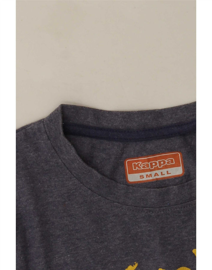 Kappa Womens Graphic T-Shirt Top UK 8 Small Purple