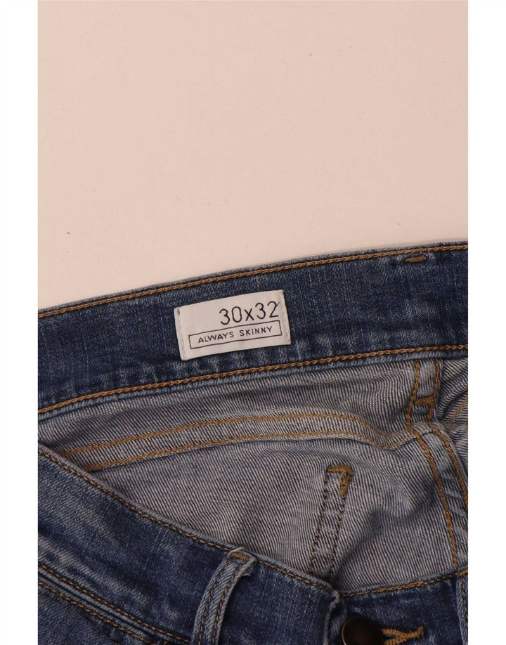 Gap Womens Skinny Jeans W30 L32 Blue Cotton