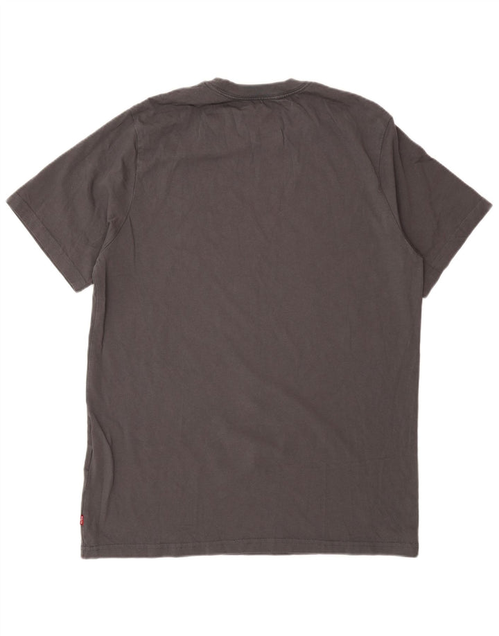 Levi's Mens Relaxed Graphic T-Shirt Top Medium Grey Cotton
