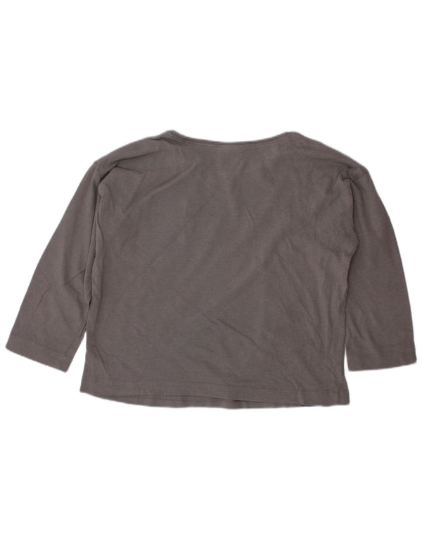 ZARA Boys Top Long Sleeve 3-4 Years Grey