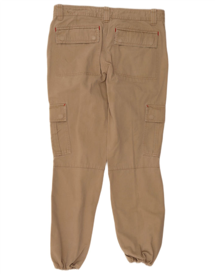 Tommy Hilfiger Mens Joggers Cargo Trousers W30 L32 Beige