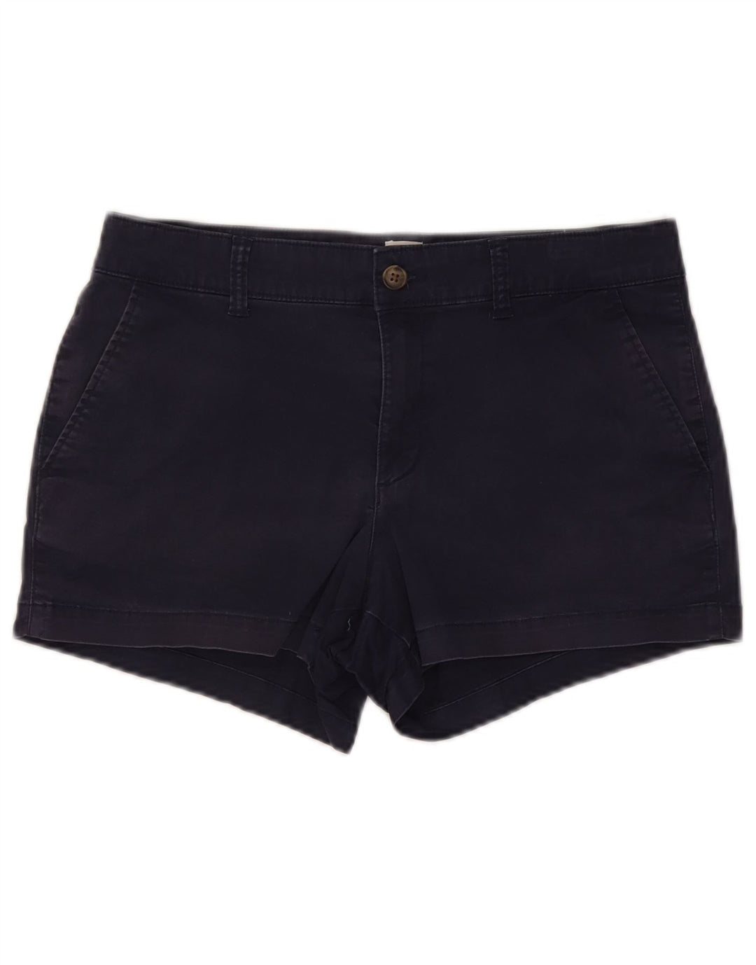 Gap Womens Chino Shorts US 6 Medium W30  Navy Blue Cotton