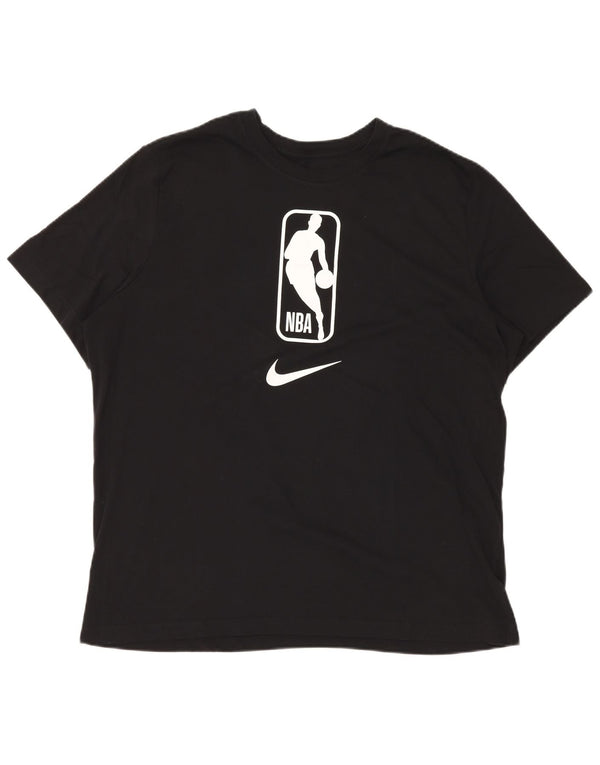 NIKE Mens NBA Graphic T-Shirt Top 2XL Black