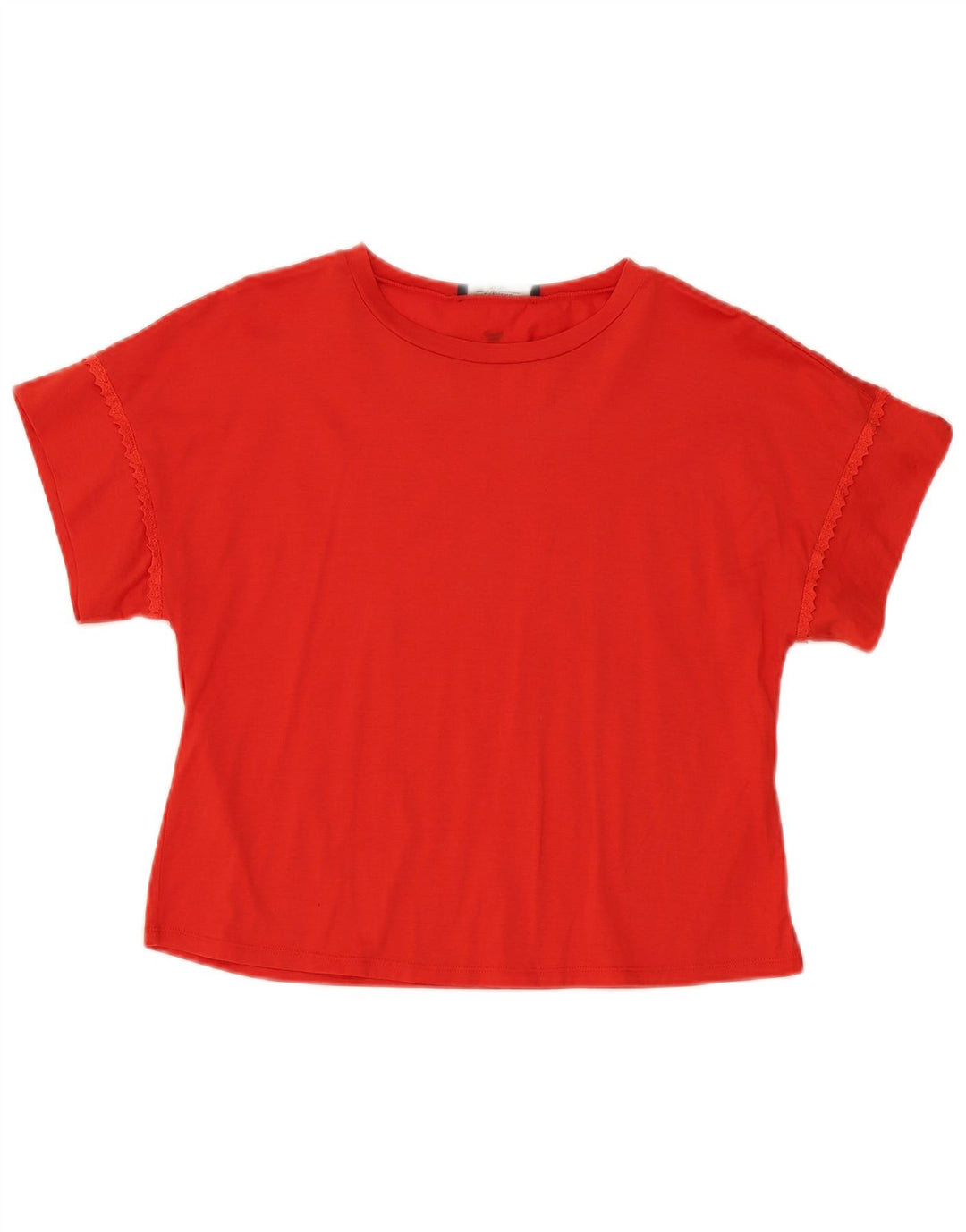 Max Mara Womens T-Shirt Top UK 14 Medium Red