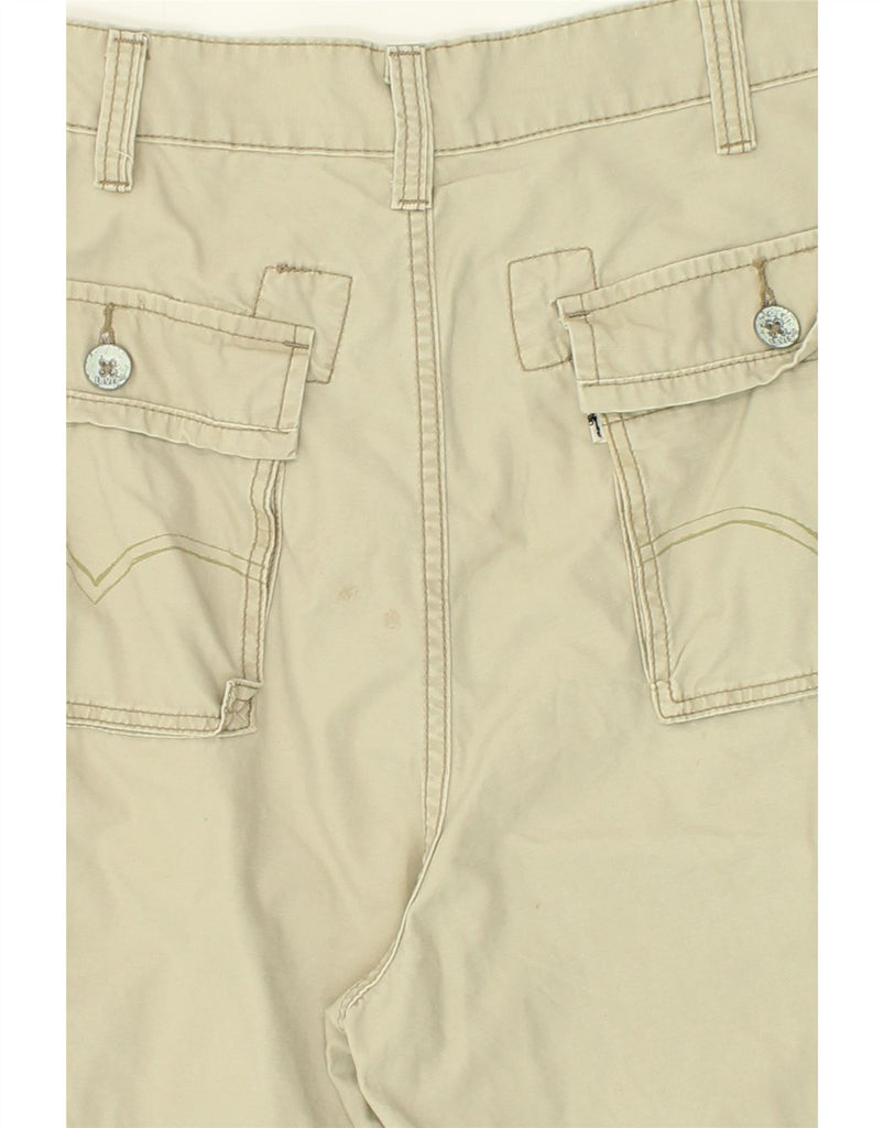 LEVI'S Mens Cargo Shorts W36 Large  Beige Cotton | Vintage Levi's | Thrift | Second-Hand Levi's | Used Clothing | Messina Hembry 