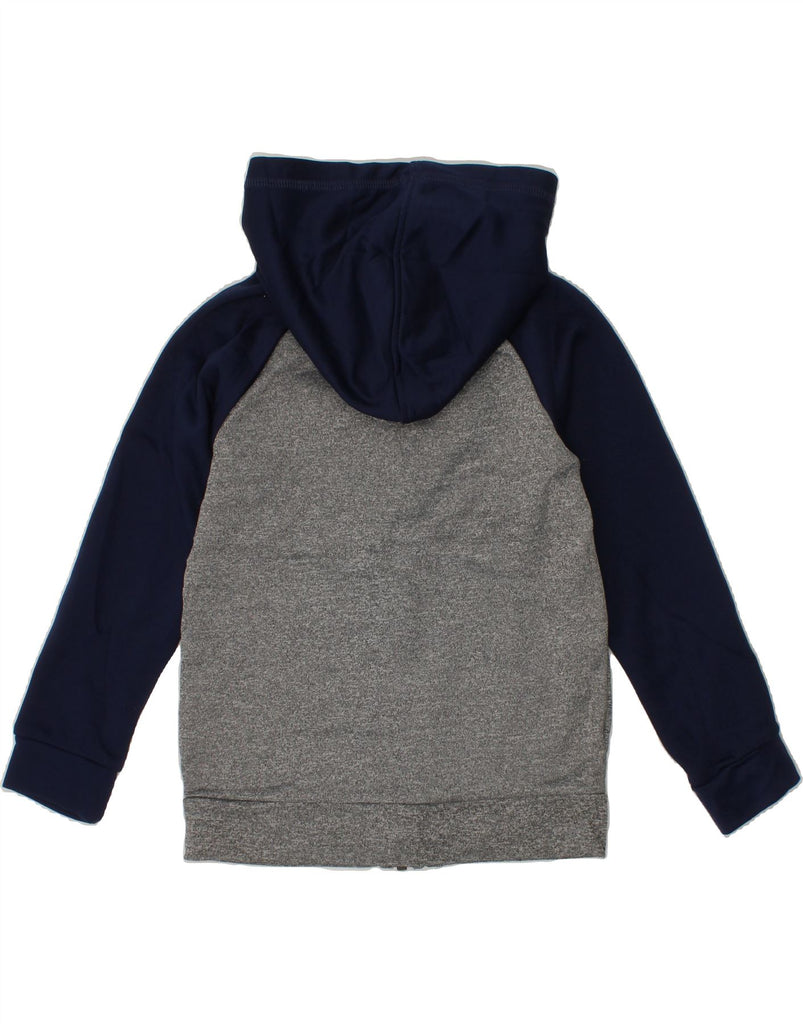 PUMA Boys Graphic Zip Hoodie Sweater 2-3 Years Navy Blue Colourblock Vintage Puma and Second-Hand Puma from Messina Hembry 