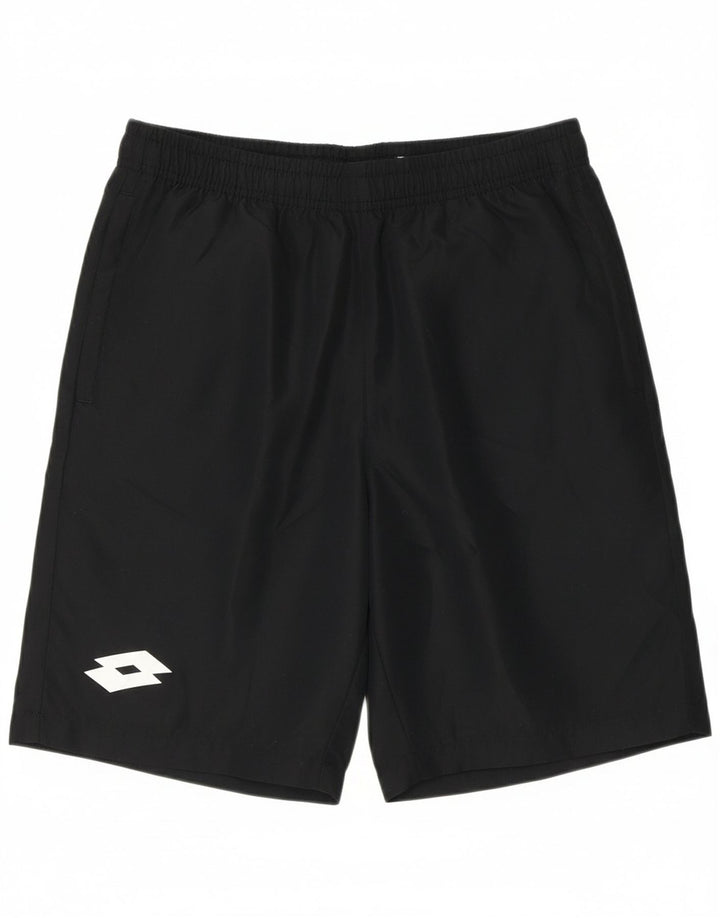 LOTTO Mens Sport Shorts Large  Black Polyester