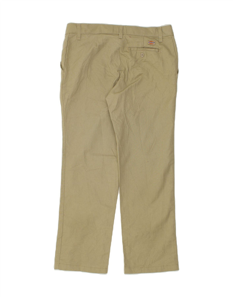 DICKIES Womens Straight Chino Trousers W32 L28 Beige | Vintage Dickies | Thrift | Second-Hand Dickies | Used Clothing | Messina Hembry 