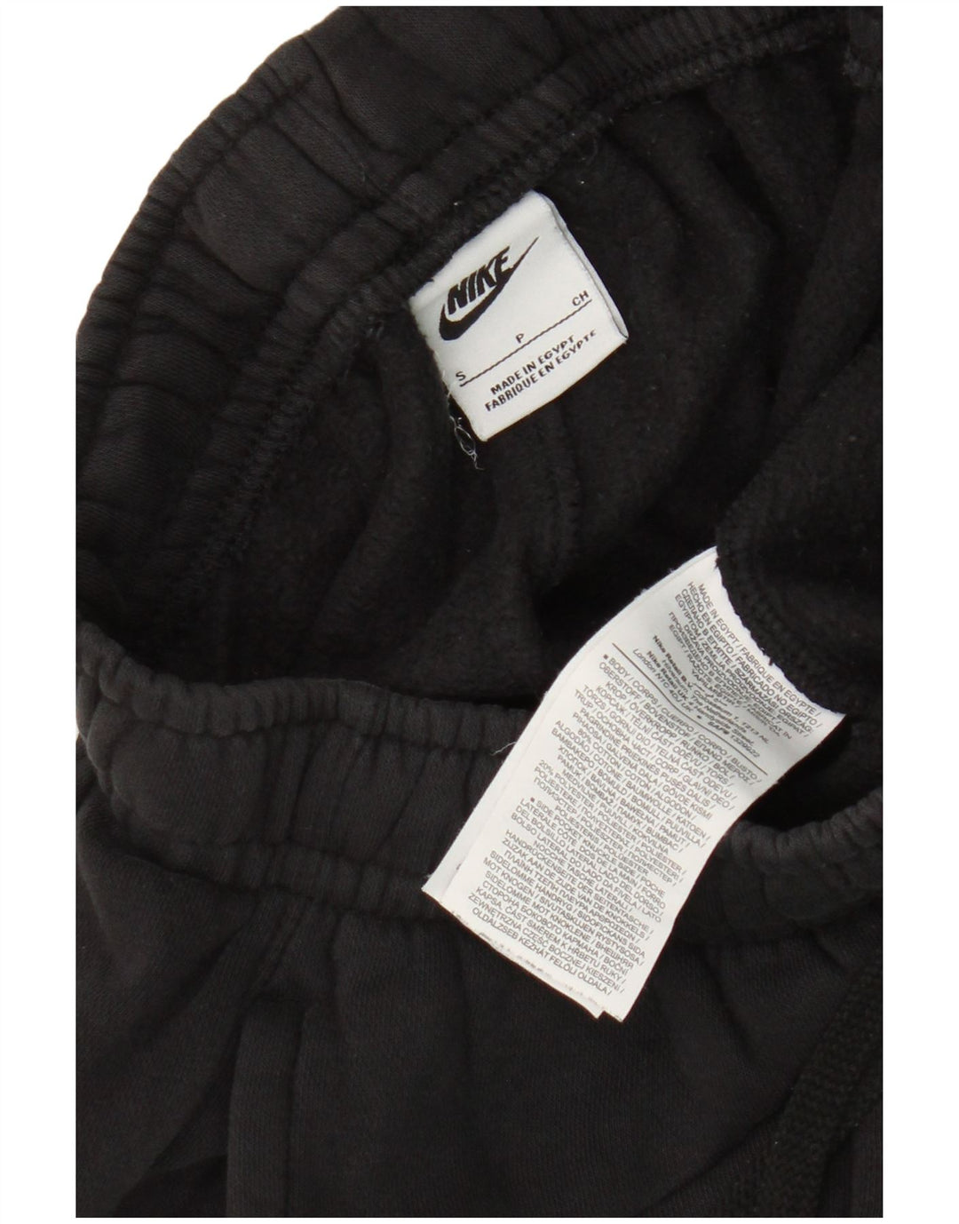 Nike Mens Graphic Cargo Tracksuit Trousers Joggers Small  Black Cotton