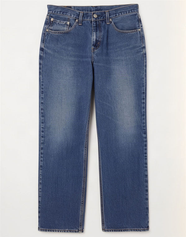 Levi's Womens 751 Straight Jeans W32 L30 Blue Cotton