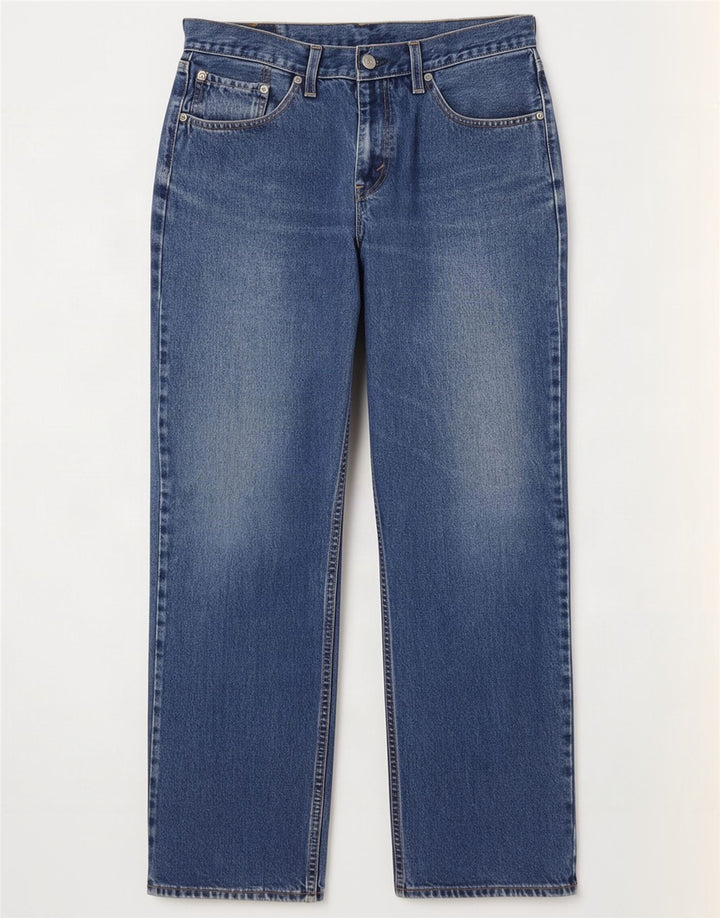 Levi's Womens 751 Straight Jeans W32 L30 Blue Cotton