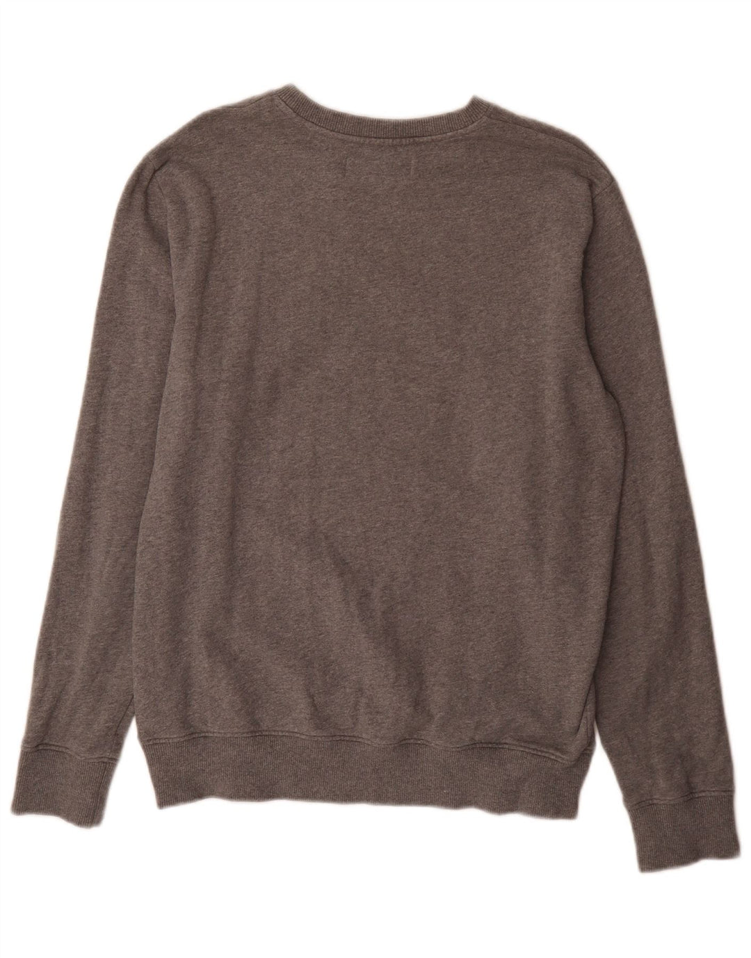 Calvin Klein Jeans Mens Graphic Sweatshirt Jumper Medium Grey Flecked