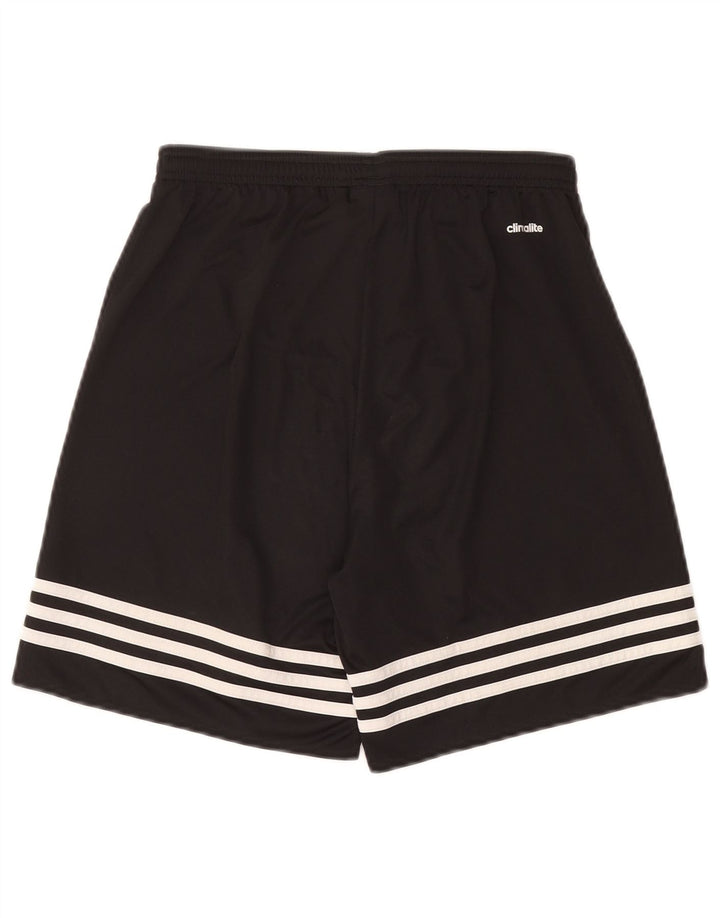 Adidas Mens Climalite Sport Shorts Small Black Polyester