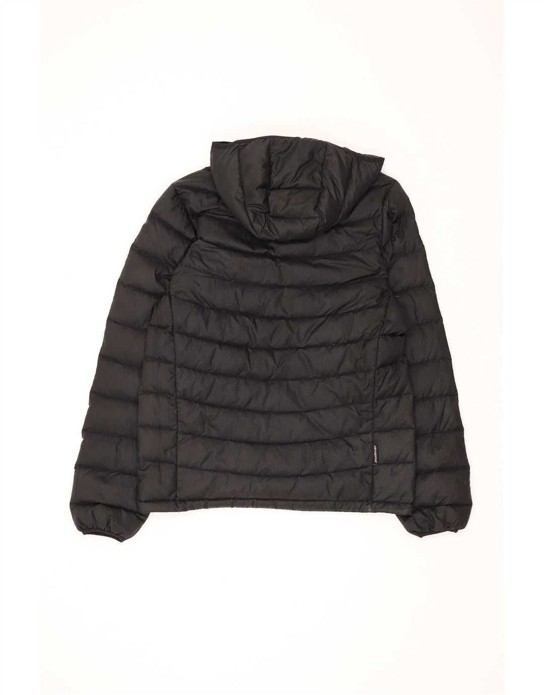 Adidas Womens Hooded Padded Jacket UK 18 XL Black Polyester