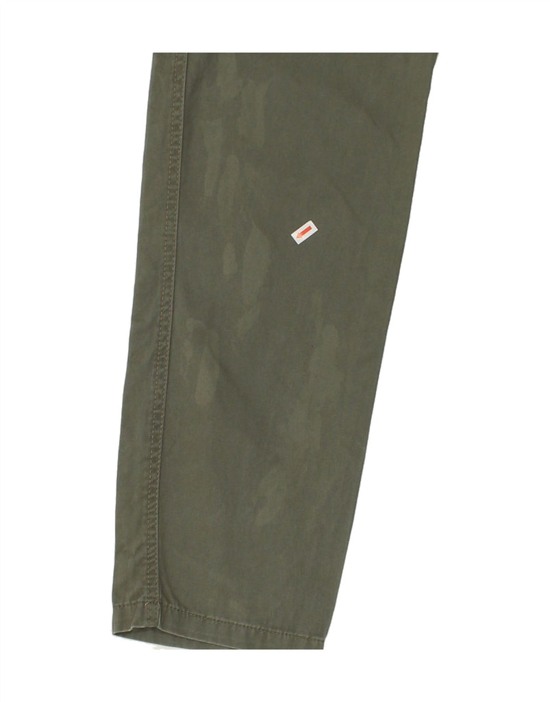 OVS Mens Slim Cargo Trousers W38 L33  Khaki Cotton | Vintage OVS | Thrift | Second-Hand OVS | Used Clothing | Messina Hembry 