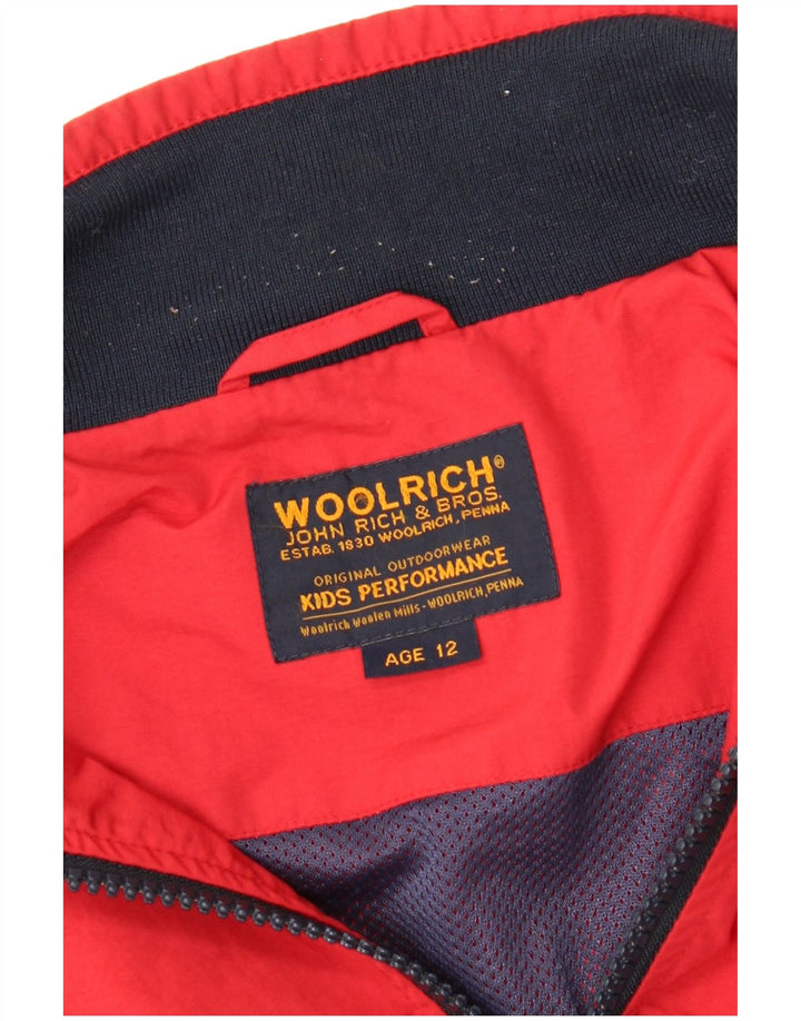 Woolrich Boys Bomber Jacket 11-12 Years Red