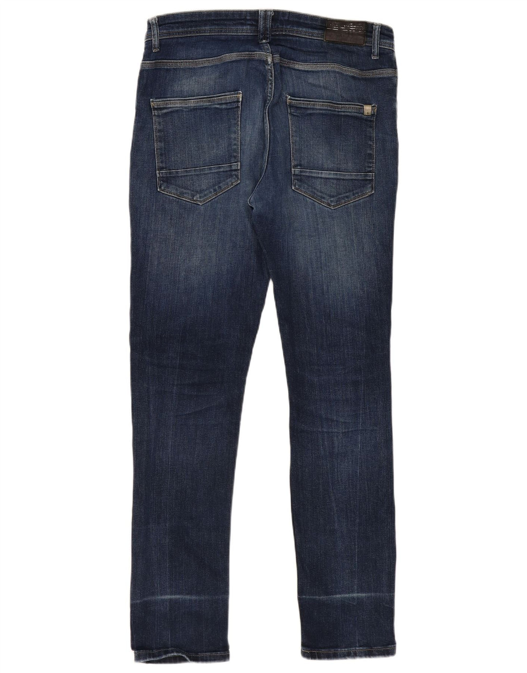 Zara Mens Slim Jeans EU 44 Large W34 L33 Blue
