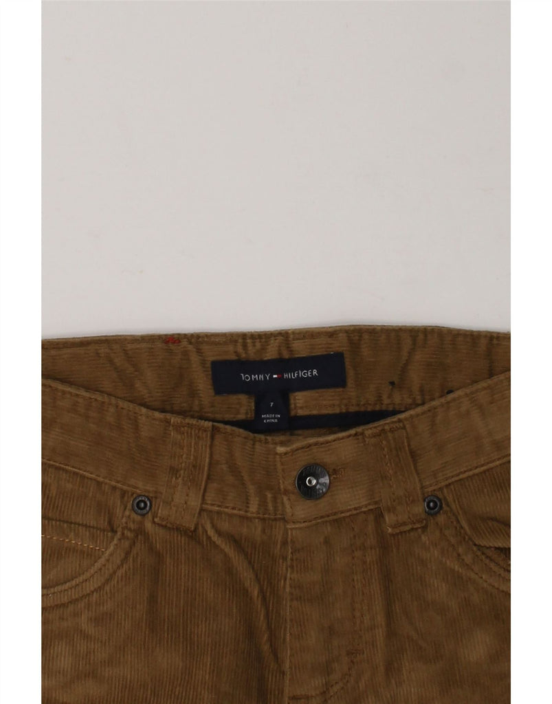 TOMMY HILFIGER Boys Straight Corduroy Trousers 6-7 Years W23 L21  Brown | Vintage Tommy Hilfiger | Thrift | Second-Hand Tommy Hilfiger | Used Clothing | Messina Hembry 