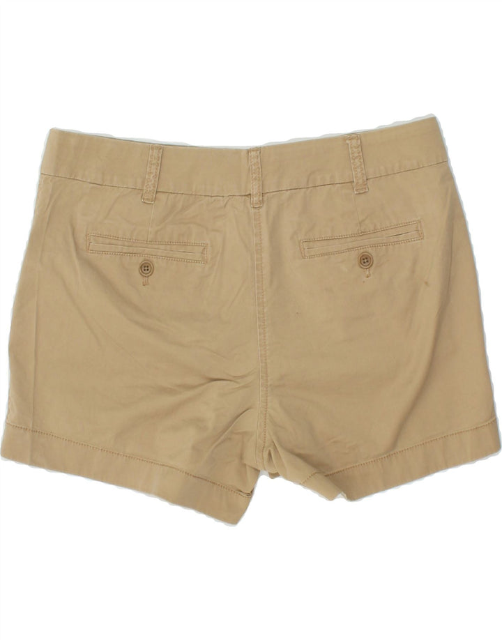 J. CREW Womens Chino Shorts US 10 Large W32 Beige Cotton | Vintage J. Crew | Thrift | Second-Hand J. Crew | Used Clothing | Messina Hembry 