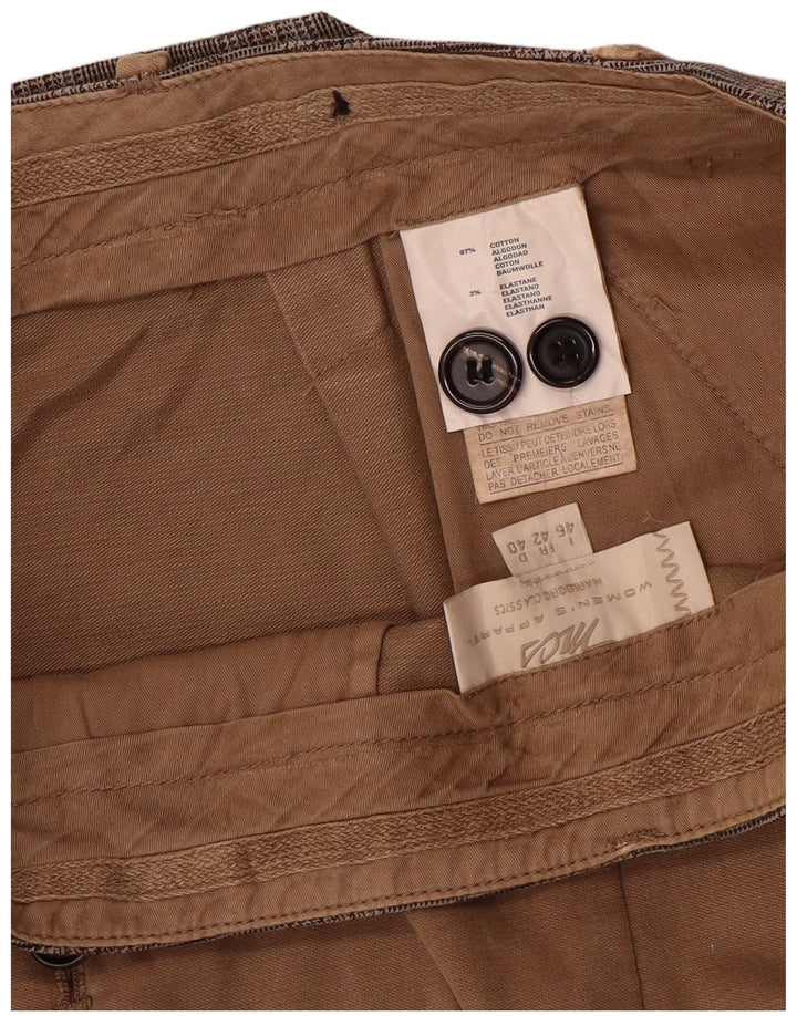 MARLBORO CLASSICS Womens Straight Skirt IT 46 Large W36  Brown Cotton
