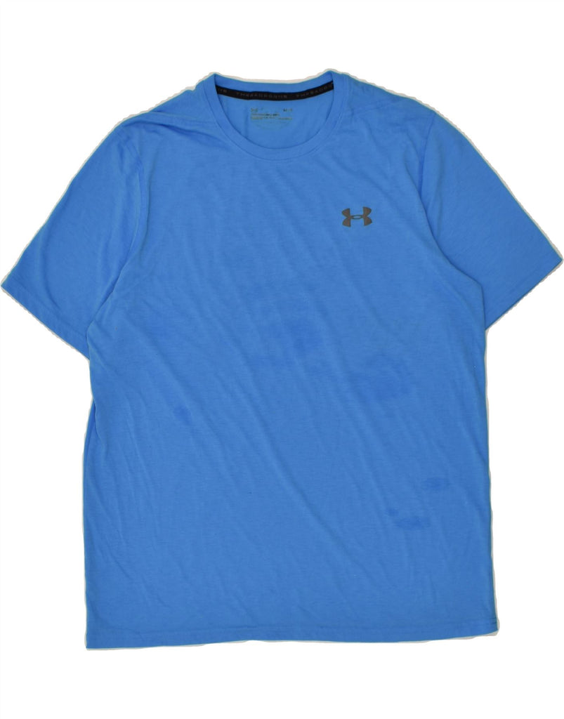 UNDER ARMOUR Mens T-Shirt Top Large Blue | Vintage Under Armour | Thrift | Second-Hand Under Armour | Used Clothing | Messina Hembry 