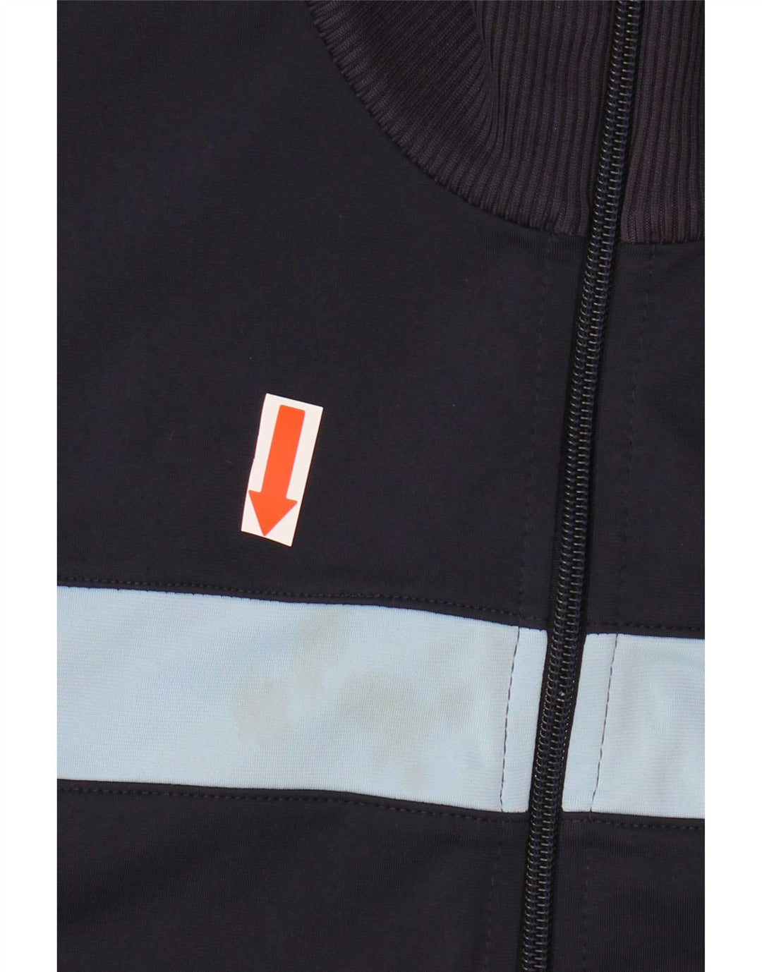 Puma Mens Tracksuit Top Jacket 2XL Navy Blue Colourblock Polyester