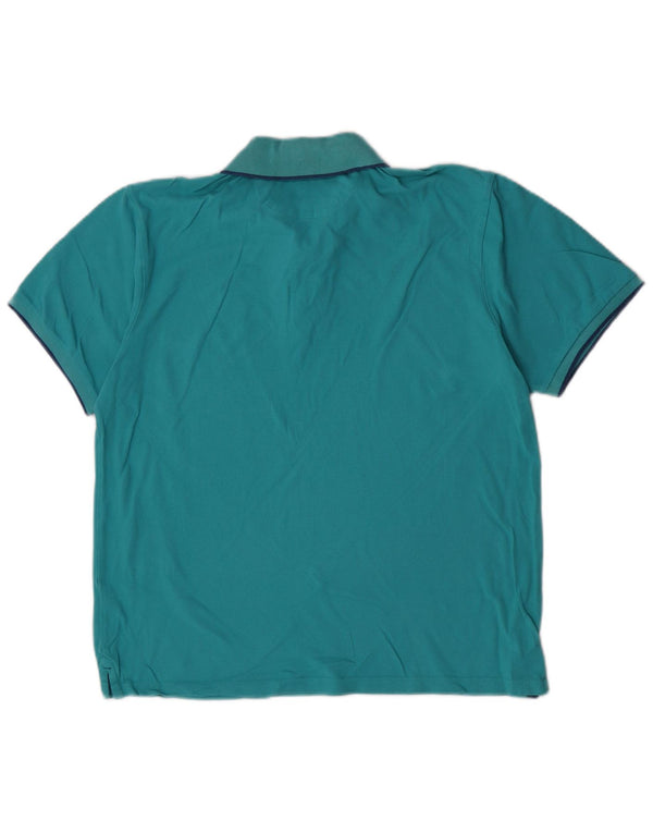 North Sails Mens Polo Shirt Large Blue Cotton