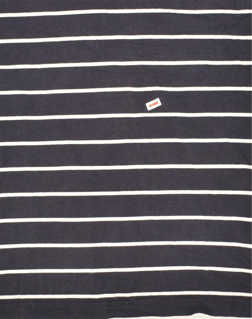 SUPERDRY Mens Polo Shirt Medium Black Striped Cotton | Vintage Superdry | Thrift | Second-Hand Superdry | Used Clothing | Messina Hembry 