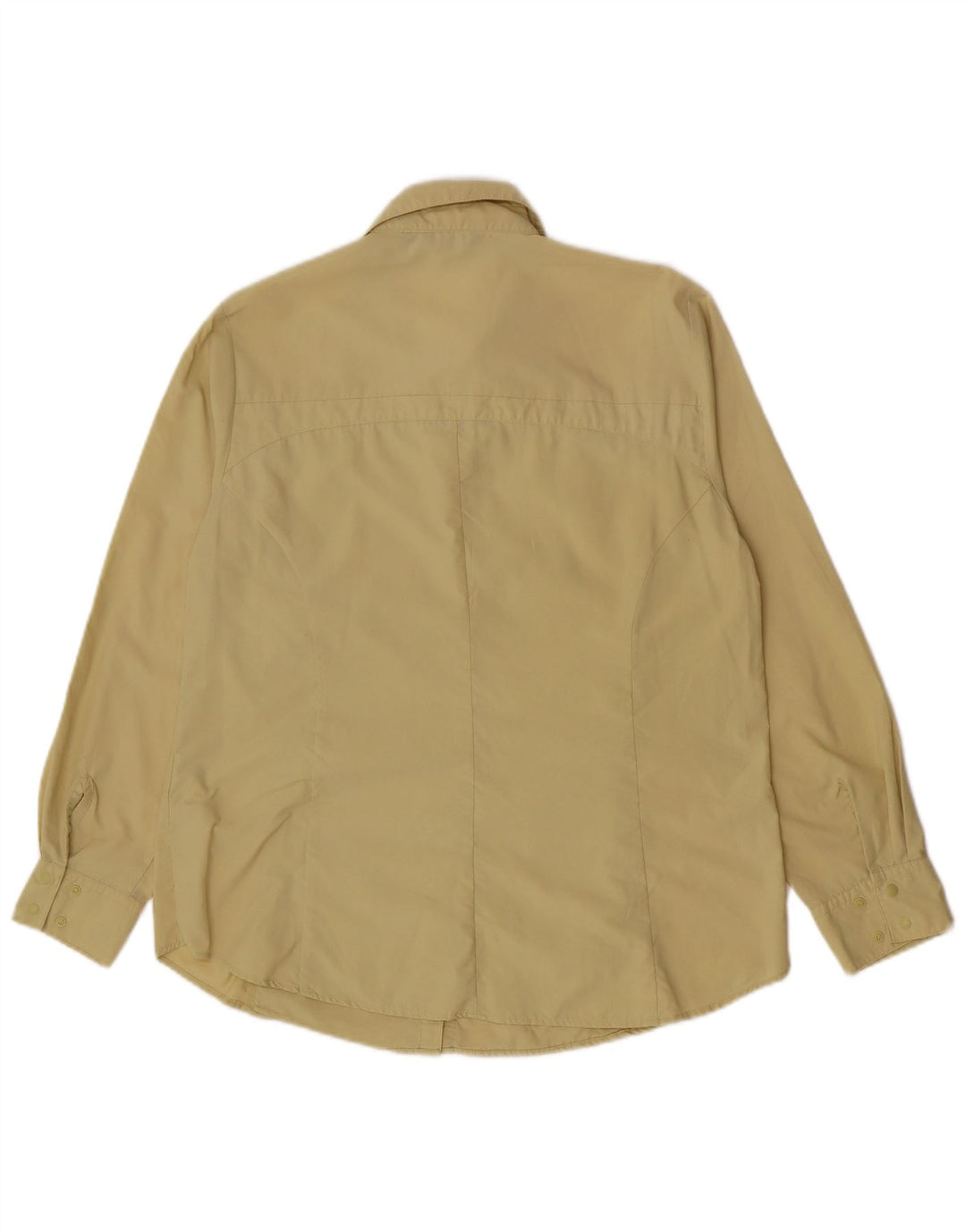 Rohan Womens Shirt UK 14 Medium Yellow Polyamide