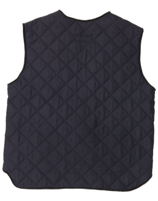 Husky Mens Quilted Gilet UK 44 2XL Navy Blue