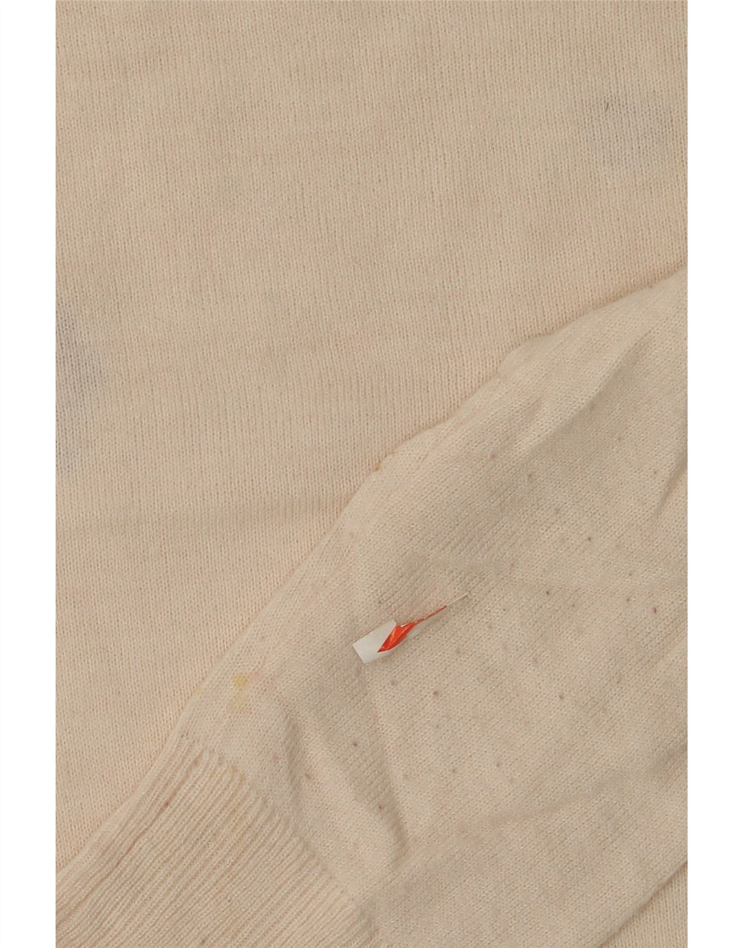 Marks & Spencer Womens Crew Neck Jumper Sweater UK 14 Medium White