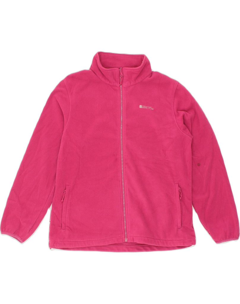 MOUNTAIN WAREHOUSE Womens Fleece Jacket UK 18 XL Pink Polyester | Vintage Mountain Warehouse | Thrift | Second-Hand Mountain Warehouse | Used Clothing | Messina Hembry 