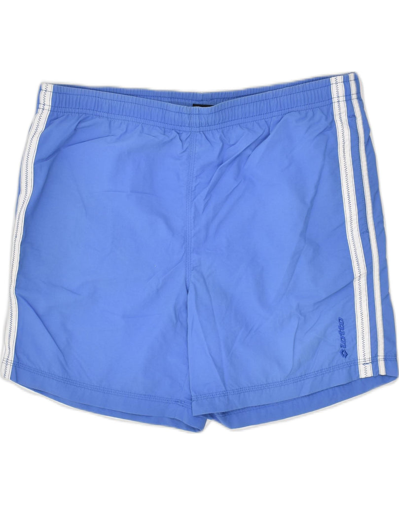 LOTTO Mens Sport Shorts XL Blue | Vintage Lotto | Thrift | Second-Hand Lotto | Used Clothing | Messina Hembry 