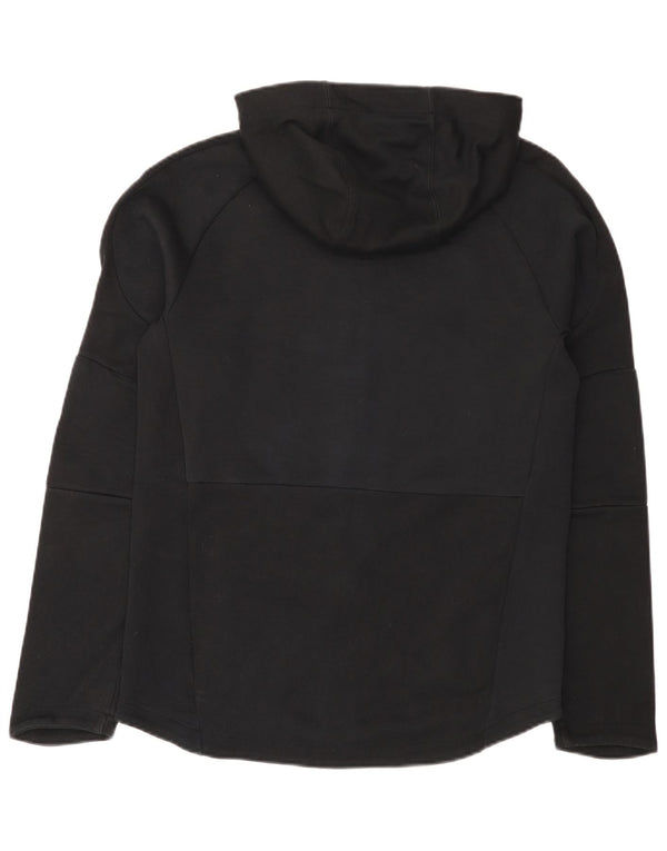 Puma Mens Zip Hoodie Sweater Medium Black Cotton
