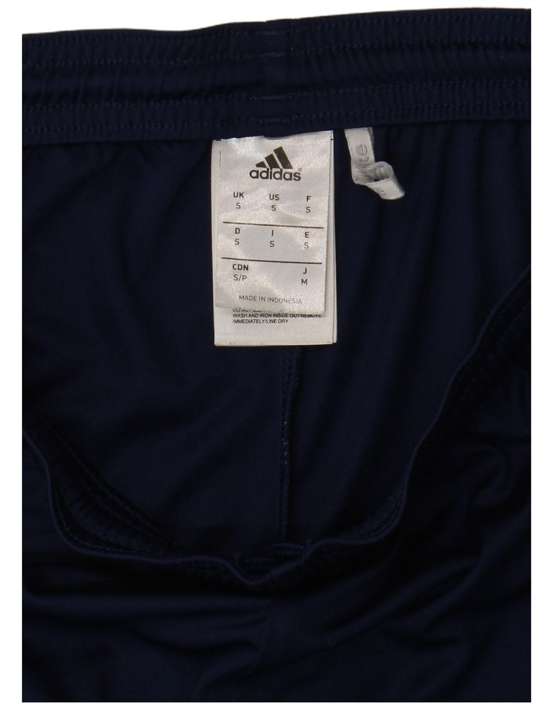 Adidas Mens Climalite Sport Shorts Small Navy Blue Polyester