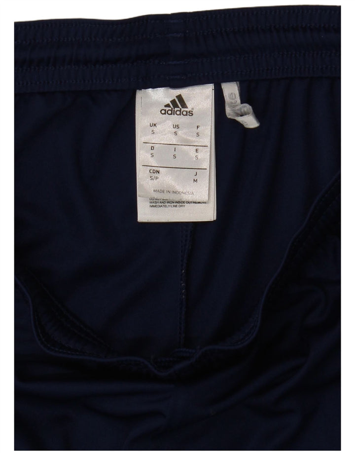 Adidas Mens Climalite Sport Shorts Small Navy Blue Polyester