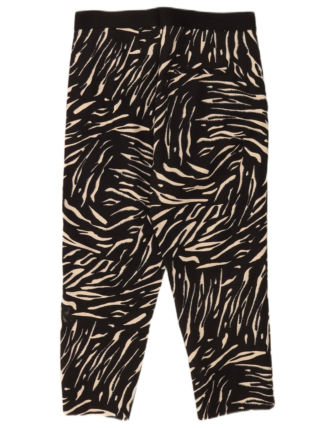 Marks & Spencer Womens Capri Trousers UK 12 Medium W30 L21 Black