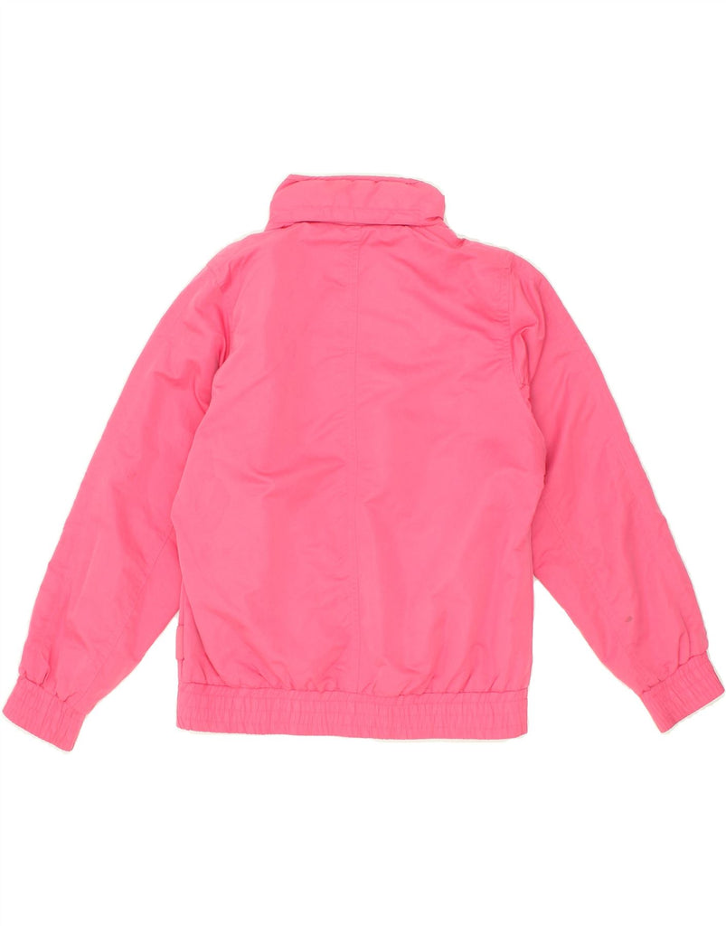 CHAMPION Girls Outdoor Bomber Jacket 9-10 Years Medium  Pink Polyester | Vintage Champion | Thrift | Second-Hand Champion | Used Clothing | Messina Hembry 