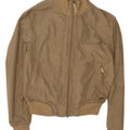 Geo Spirit Mens Bomber Jacket UK 38 Medium Beige