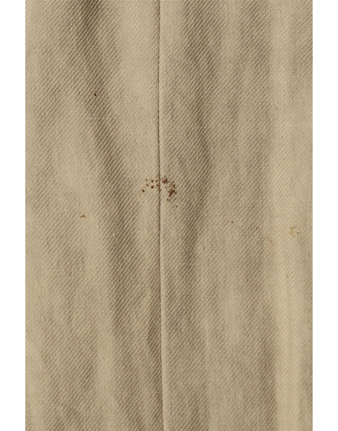 Zara Womens Double Breasted Coat UK 6 XS Beige Linen